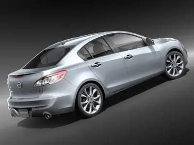 Mazda 3 - sedan 3D model