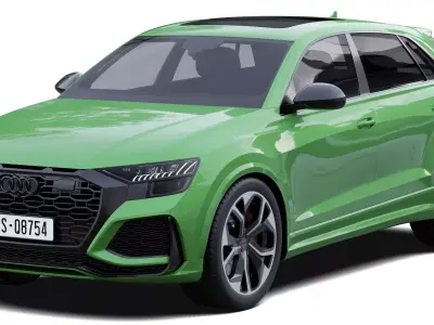 Audi RS Q8 3D model by blndr3d