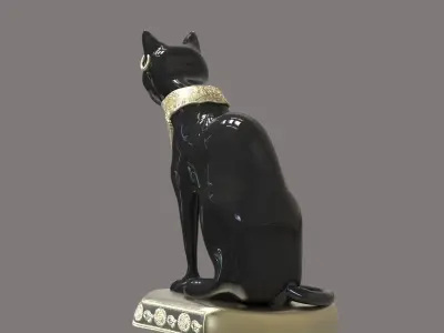 Egyptian Cat 3D print model