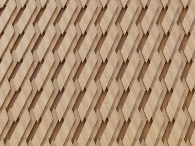 Wall wood V21for your interior wall wood  3D model