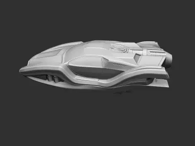 Car of the future 3D print model