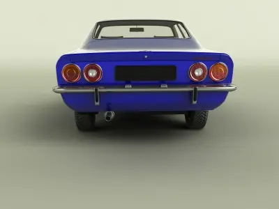 Opel Manta A 3D model