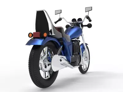 Bike Blitz Low-poly 3D model