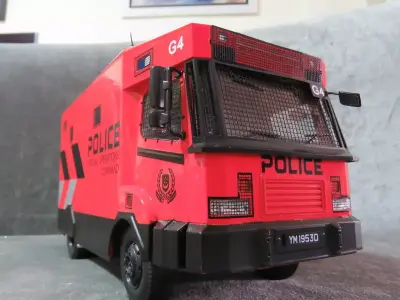 Tactical Police Vehicle 3D model