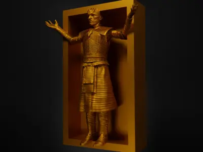 Game Of Thrones Book Nook - GOT Bookend - GOT Book Prop  3D print model