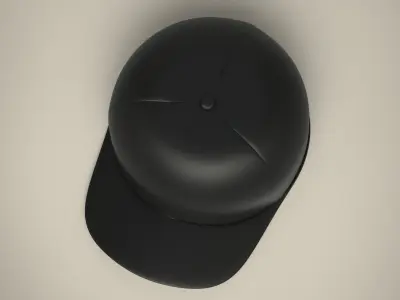 Black Cap 3D model