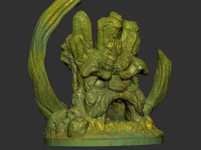 Fish tank decor 3d print Model 3D print model