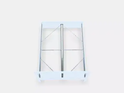 SONGESAND Bed frame 5 Low-poly 3D model