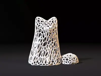 Ghost Cat halloween 3D print model purchase