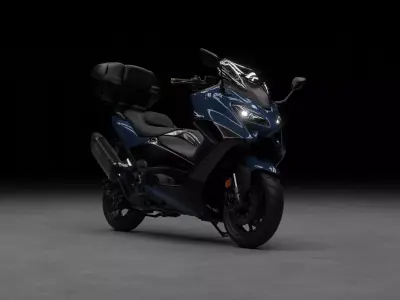 T-Max 560 TECH 2023 - With accessories 3D model