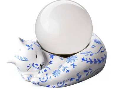 Decoration set Cat Dreams 3D model