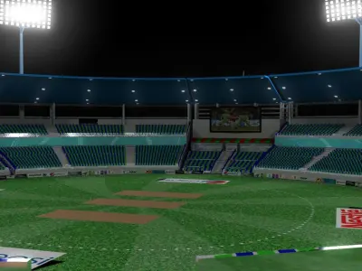 Cricket Stadium 3D model
