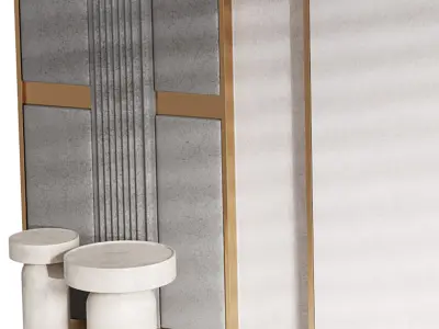 Decorative Wall panel  30 3D model