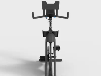 HORIZON FITNESS BICYCLE Low-poly 3D model