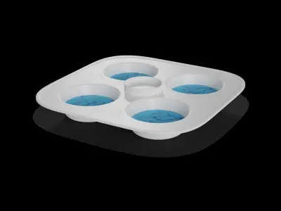 Cars and action games Play Dough Set 3D model