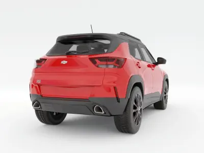 3D model of the Chevrolet Trailblazer car 3D model