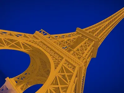 Eiffel Tower 3D model get