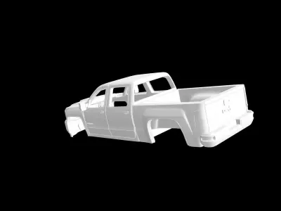 GMC SIERRA 2500 DENALI 2018 3D print model