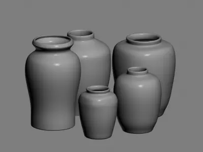 vase 25 3D model purchase