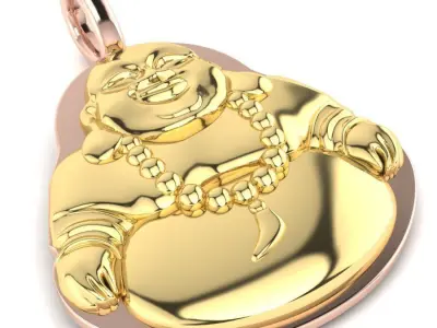 Buddha Pendant Jewelry  3D print model