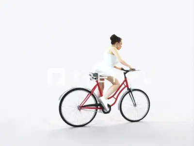 Dream 01M bicycle bike Sports Woman Low-poly 3D model