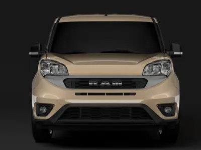 Ram ProMaster City Tradesman SLT Cargo Van 2020 3D model