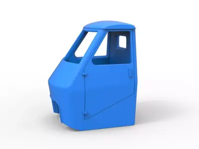 Cab of Ape car proto Scale 1 to 25 3D print model