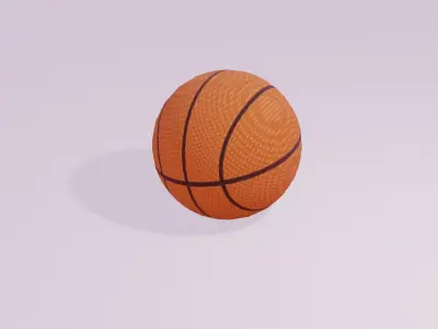 Basket Ball Free 3D model get