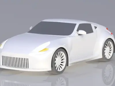Nissan-370z-7 3D model