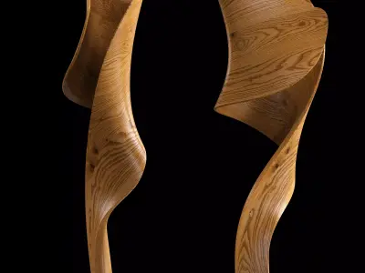 ARTERIORS Hissa Sculpture Low-poly 3D model