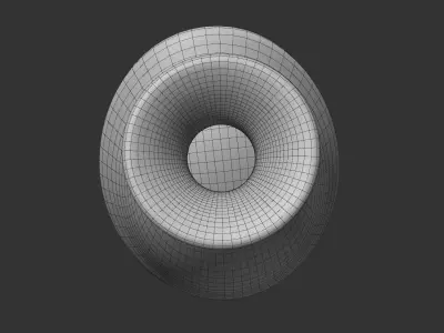 Unique Design Abstract Lobby Set 3D model