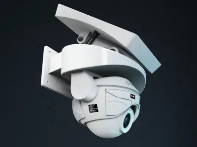 camera 03 Low-poly 3D model