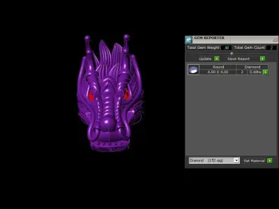 dragan ring 3D print model