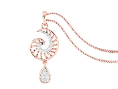 Pendant Earrings combo - 0075 3D print model