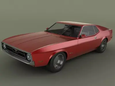 Sportsroof 1971 3D model