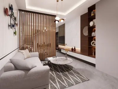 Scene D5 Interior design and 3d Interior model 3D model