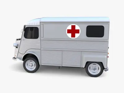 Citroen HY Ambulance 3D model