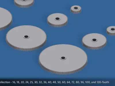 Spur Gear Collection 03