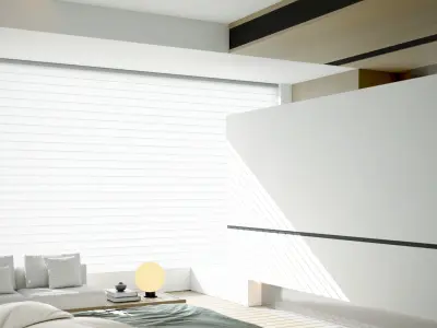 Bedroom interior scenes 3D model 8