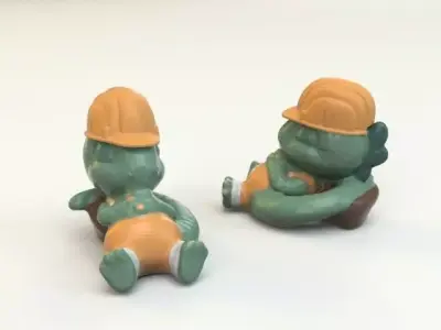 Kinder Surprise Toy dino 3 3D model