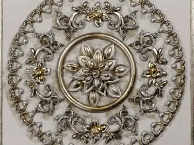  Dekore Ornament 01 3D model