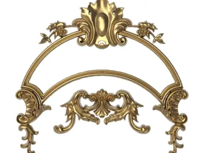  decorative pattern ready for 3D printing 3D model 380