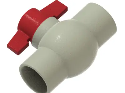 Exquisite Pipe Knob 3D print model