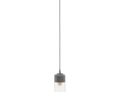 Black Hanging Lamp 3D Model 3D model