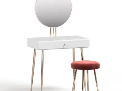 La Redoute Dressing Tables Set 3 3D model