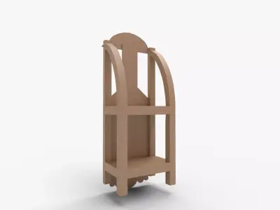 Decorative Sleigh 3D model
