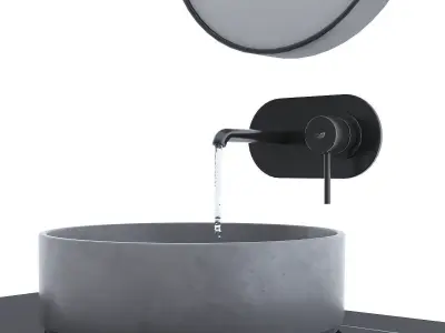 Bathroom furniture 3D model buy