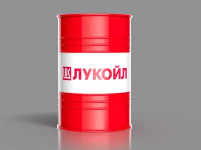 Realistic Lukoi Barrel 3D Model Low-poly 3D model