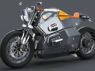 Concept Bike 3D model