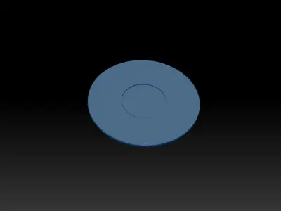 Gift box  tin with a lid that has a football knob-highpoly  Free 3D print model